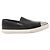Miu Miu Leather Slip-on in Black 5S9010, Size 38.5 EU Nero