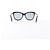 Fendi Zucca FF Logo Wayfarer Sonnenbrille in Schwarz - Ansicht 8