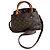Louis Vuitton Montaigne BB Monogram Handtasche Braun Monogramm
