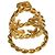 LOUIS VUITTON Sweet Monogram Pastel Enamel Gold Spiral Wrap Ring LV Flower Heart Rosa D'oro Verde Giallo - vista 4