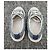 Baskets Louis Vuitton Monogram Denim Blanc Bleu - vue 10