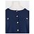 Autre Marque Wollen Gilet Marine Marineblau - Ansicht 2