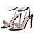 Jimmy Choo Sandali neri con strass Nero