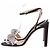 Jimmy Choo Sandali neri con strass Nero - vista 2