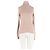 Autre Marque Top de seda beige LILYSILK