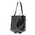 Autre Marque Borsa nera croco "Mini Tote du Jour" Nero - vista 2