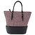 BALENCIAGA Sac à main Canvas 2way Rouge Noir 410790 - vue 2