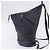 LOEWE Body Bag Leather Navy Gold - vista 3