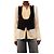 Céline Chaleco de cachemira negro - size UK 6