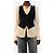 Rag & Bone Chaleco negro - talla UK 4 - vista 3