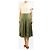 Colombo Falda midi plisada de mezcla de seda verde - size UK 10 - vista 2