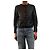 Ermanno Scervino Kurze gesteppte Jacke in Schwarz - size UK 8