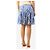 Prada Minifalda plisada azul con estampado de azulejos - size UK 12 - vista 3