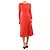 Veronica Beard Rotes Strick-Midikleid - size S