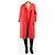 Stella Mc Cartney Abrigo largo de lana rosa - size UK 10 - vista 4
