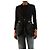 Givenchy Schwarze technische Jacke mit Multi-Zip-Details - size UK 8