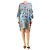 Etro Vestido caftán estampado de seda azul - size M