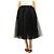Comme Des Garcons Falda midi de tul negra - size S Negro