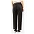 Agnona Pantalones de lana elásticos marrón oscuro - size UK 10 Castaño - vista 3