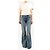 Autre Marque Blue Woodstock Schlaghose - size UK 8 Blau - Ansicht 2