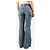 Autre Marque Blue Woodstock Schlaghose - size UK 8 Blau - Ansicht 3