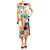 Eres Multi printed silk dress - size One Size Multiple colors
