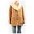 Autre Marque Brauner Shearling-Mantel - size M - Ansicht 3