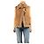 Mackage Lammfell-Gilet braun - Größe M