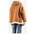 Autre Marque Brown Valley Shearling-Mantel - One size Braun - Ansicht 2