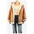 Autre Marque Brown Valley Shearling-Mantel - One size Braun - Ansicht 3