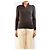 Hermès Brauner Strickpullover mit Quarter-Zip - size L Grau - Ansicht 3