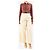 Weekend Max Mara Vaqueros anchos crema - talla UK 10 Crudo - vista 2