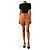 Ralph Lauren Shorts de couro tan - size UK 4 Marrom - vista 2