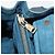 SAINT LAURENT Hand Bag Leather Navy Beige 197149 - vista 22