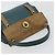 SAINT LAURENT Hand Bag Leather Navy Beige 197149 - vista 6