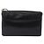 Christian Dior Shoulder Bag Leather Black Gold Tone - vista 2