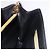 Christian Dior Shoulder Bag Leather Black Gold Tone - vista 21