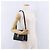 Christian Dior Shoulder Bag Leather Black Gold Tone - vista 31