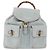 GUCCI Bamboo Backpack Suede Light Blue Gold 003 2058 0016 - vista 13