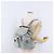 GUCCI Bamboo Backpack Suede Light Blue Gold 003 2058 0016 - vista 28