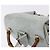 GUCCI Bamboo Backpack Suede Light Blue Gold 003 2058 0016 - vista 6