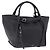 Céline CELINE Big Bag Small Leather 2way Black Silver