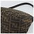 FENDI Zucca Canvas Mamma Baguette Shoulder Bag Brown Black - vista 16