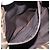 FENDI Zucca Canvas Mamma Baguette Shoulder Bag Brown Black - vista 22