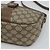 GUCCI GG Supreme Web Sherry Line Shoulder Bag PVC Leather Beige Gold - vista 9