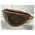 Borsa Louis Vuitton Menilmontant PM Logo Monogram Brown Marrone Monogramma - vista 7