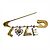 Broche Louis Vuitton con motivo de imperdible Plata Dorado - vista 3