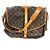 Bolsa de Ombro Louis Vuitton Saumur 30 Marrom