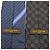 Set Cravatta in Seta Louis Vuitton in Nero e Blu Navy - vista 6