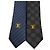 Set Cravatta in Seta Louis Vuitton in Nero e Blu Navy - vista 7